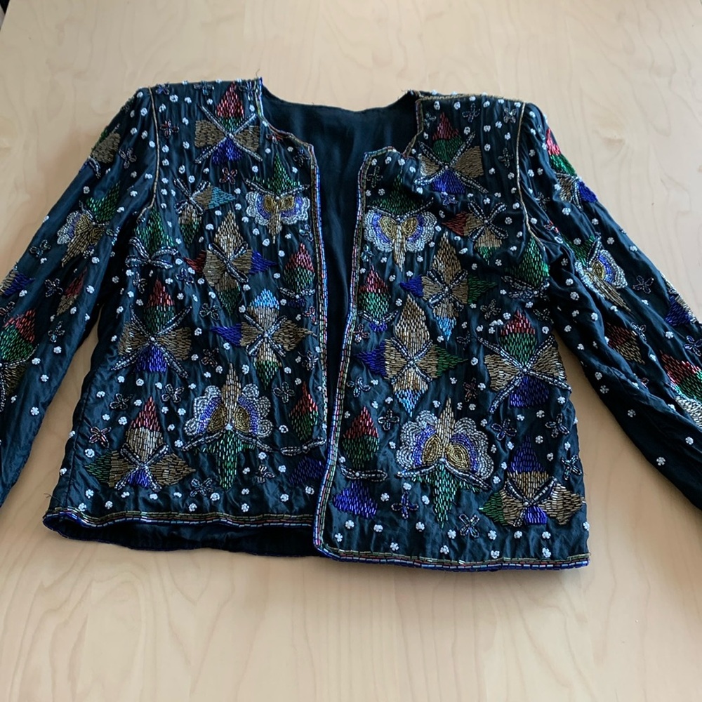 100% Silk blazer